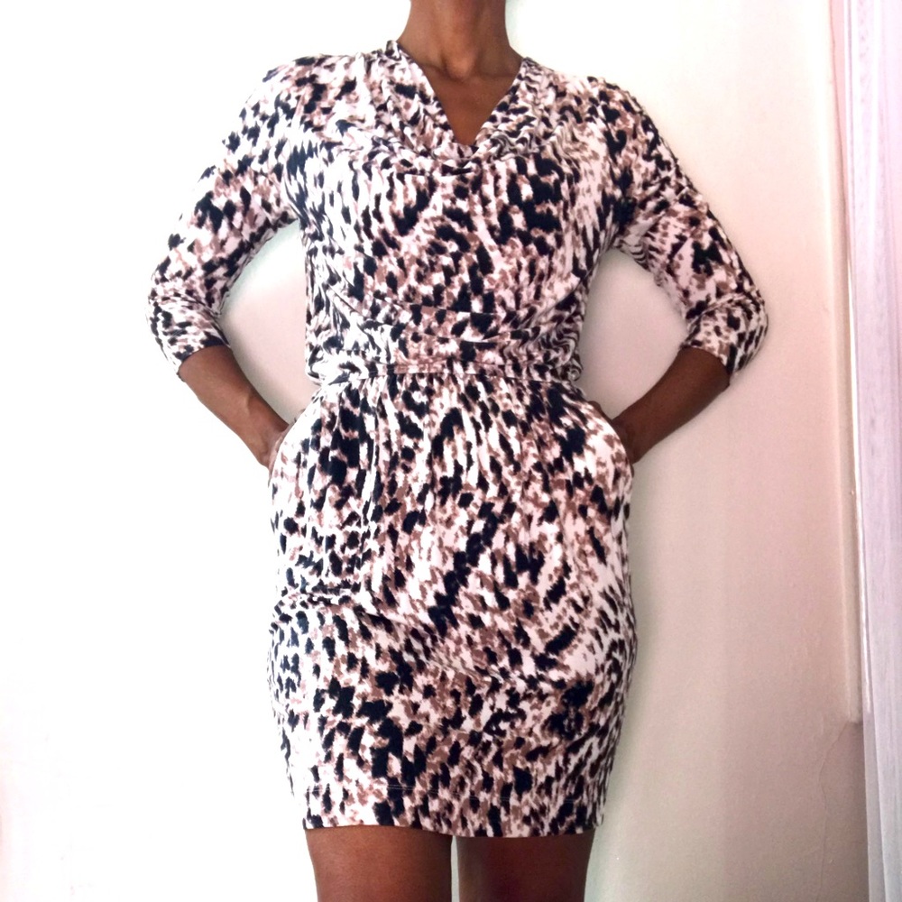 Tart Leopard Print Mini Dress